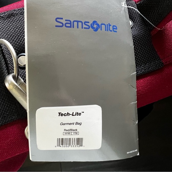 NWT Samsonite Tech-Lite UltraValet garment bag - Picture 5 of 6